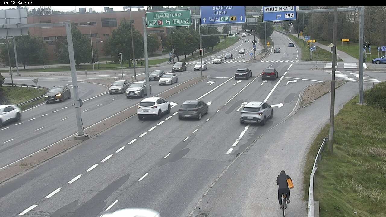 Weather Camera Image Road 40 Raisio, Raisio, Varsinais-Suomi