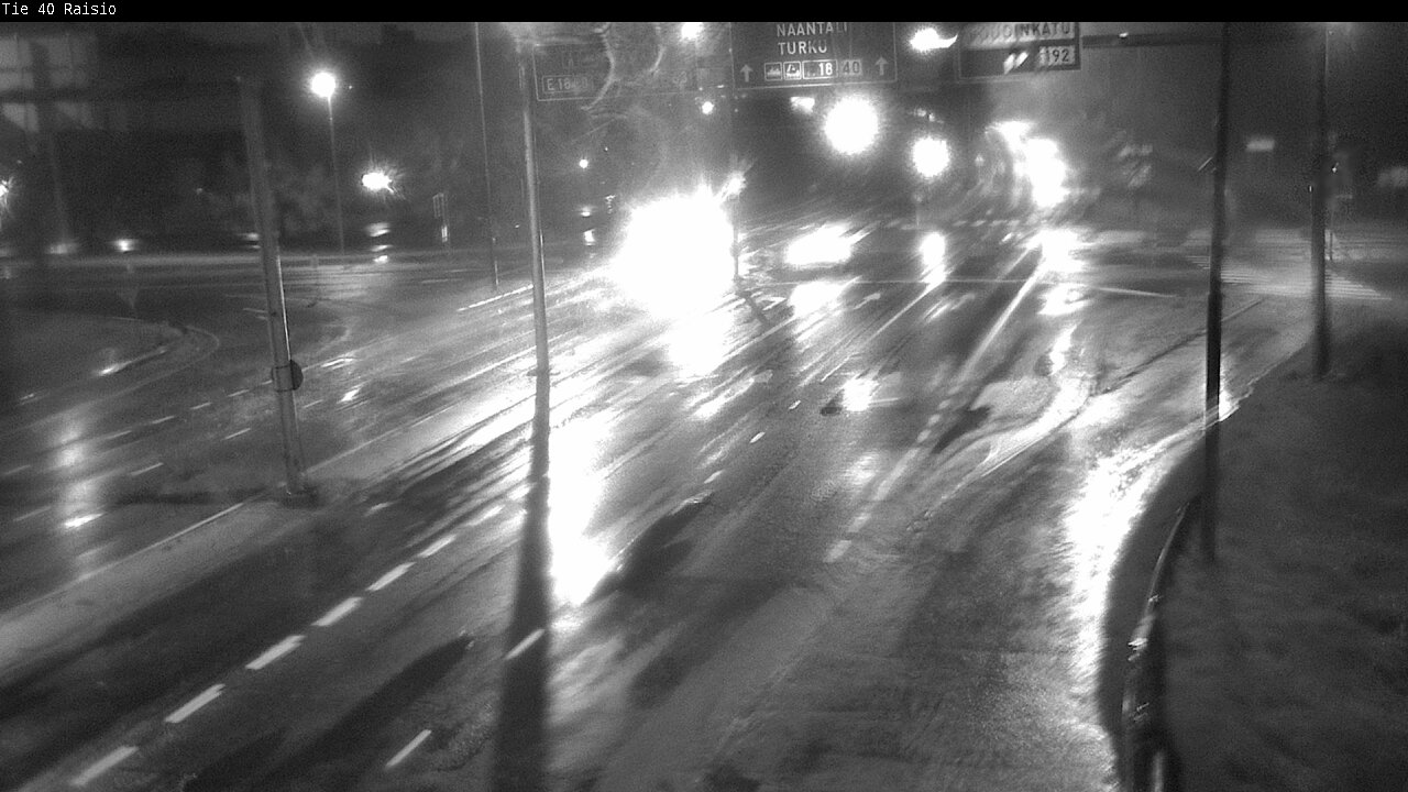 Weather Camera Image Road 40 Raisio, Raisio, Varsinais-Suomi