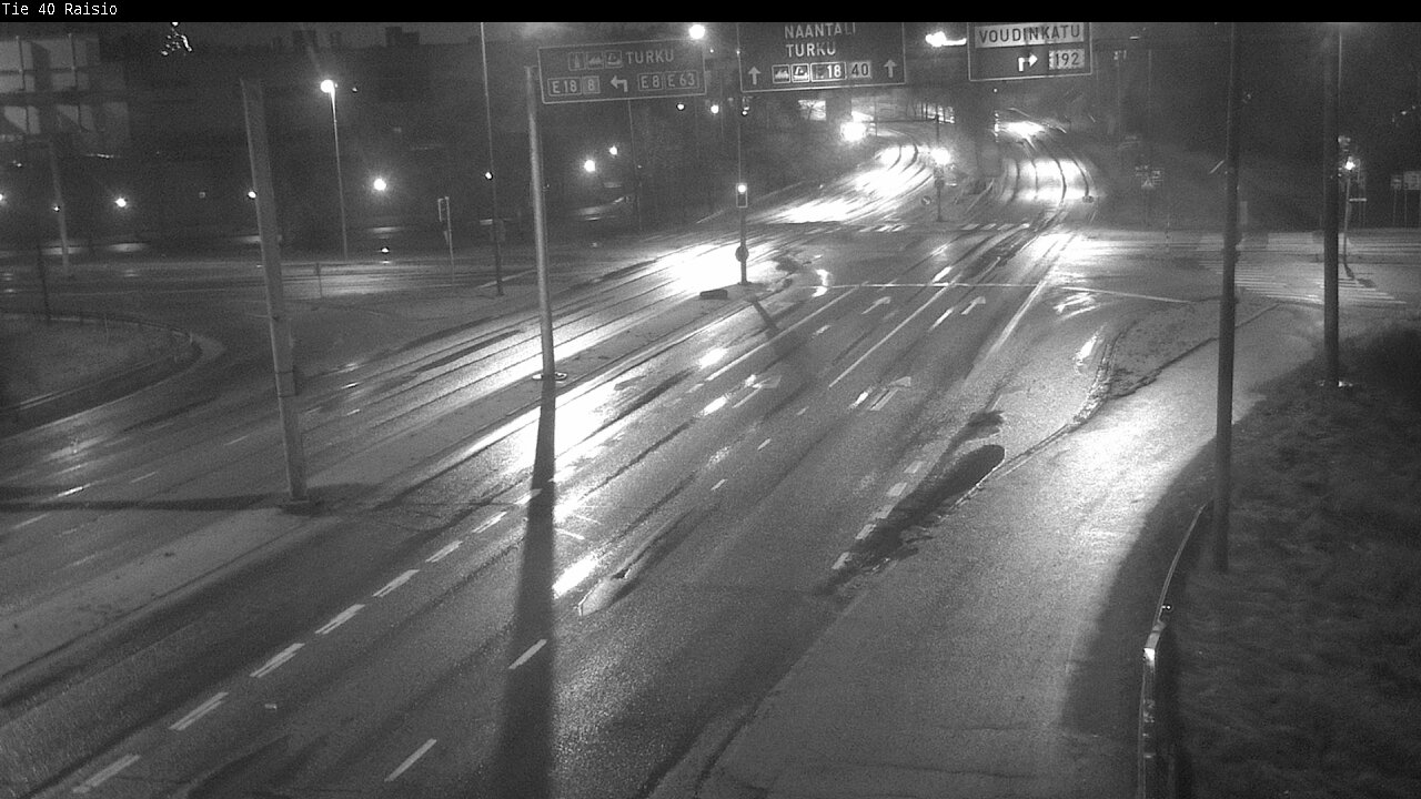 Weather Camera Image Väg 40 Reso, Raisio, Varsinais-Suomi