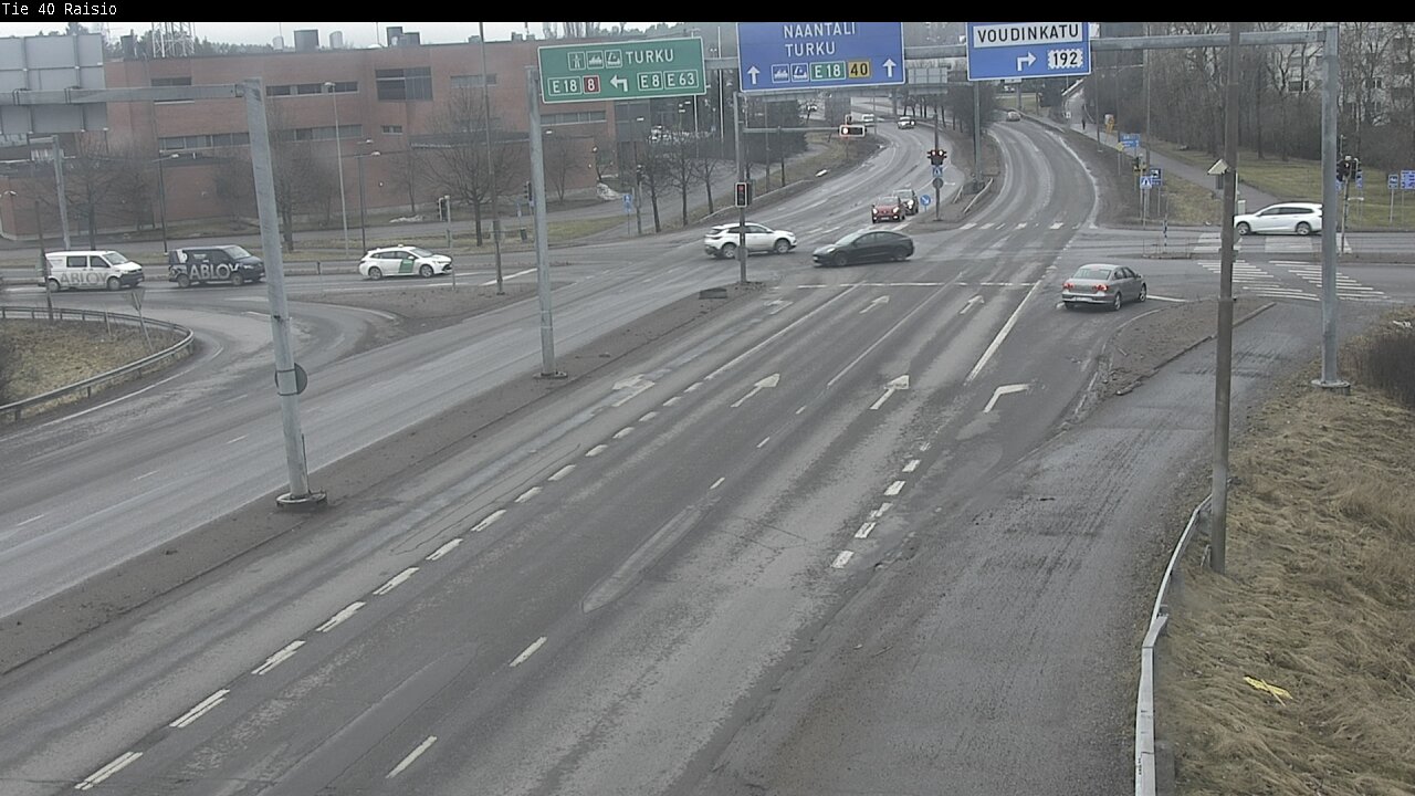 Weather Camera Image Väg 40 Reso, Raisio, Varsinais-Suomi