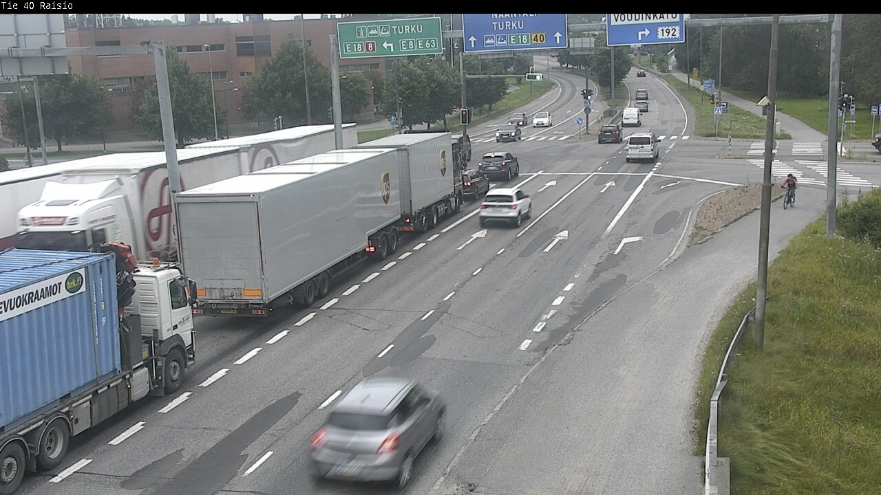Weather Camera Image Road 40 Raisio, Raisio, Varsinais-Suomi