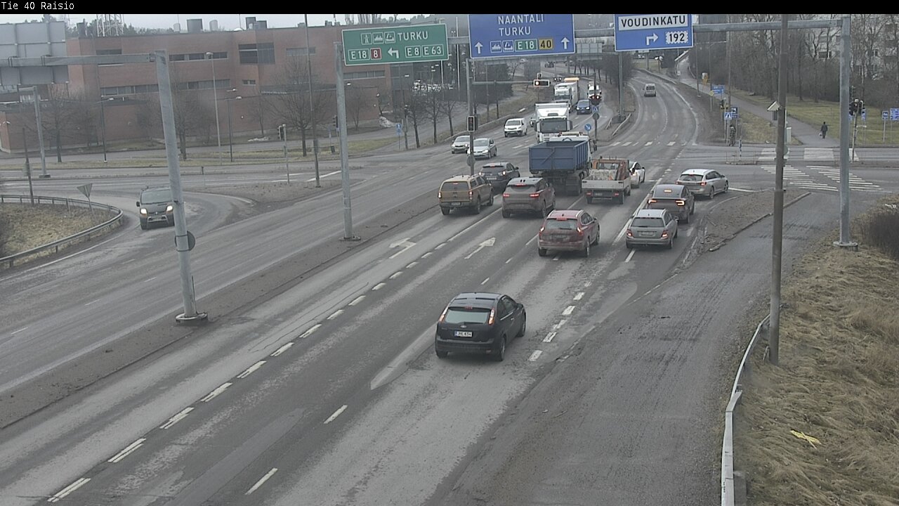 Weather Camera Image Väg 40 Reso, Raisio, Varsinais-Suomi
