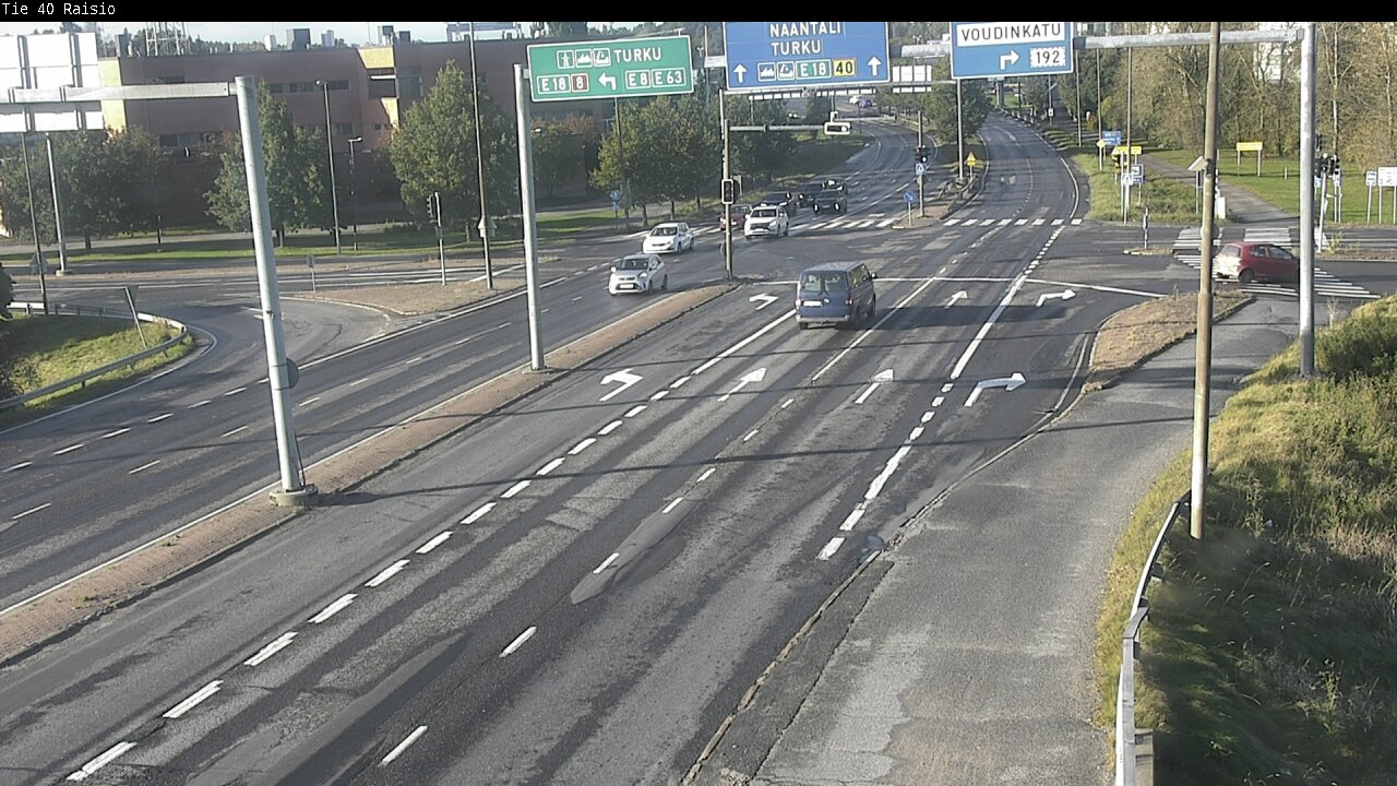 Weather Camera Image Road 40 Raisio, Raisio, Varsinais-Suomi