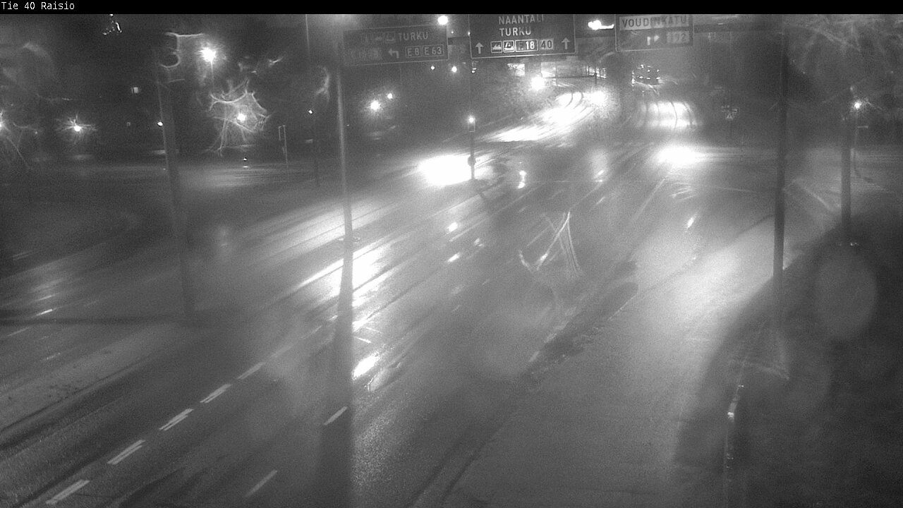Weather Camera Image Väg 40 Reso, Raisio, Varsinais-Suomi