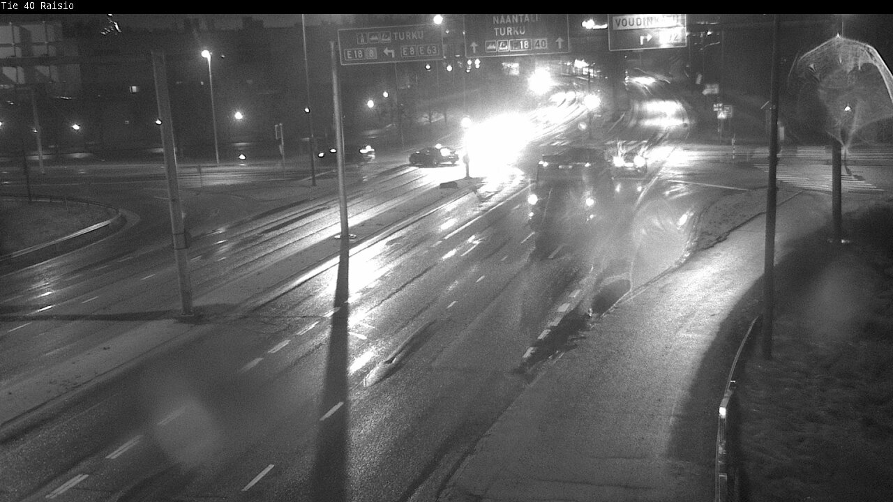 Weather Camera Image Väg 40 Reso, Raisio, Varsinais-Suomi