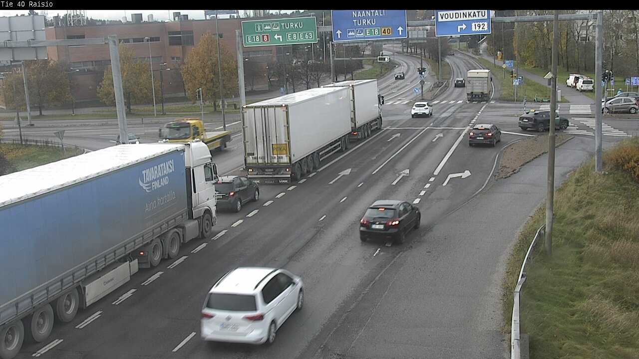 Kelikamerat Kuva Tie 40 Raisio, Raisio, Varsinais-Suomi