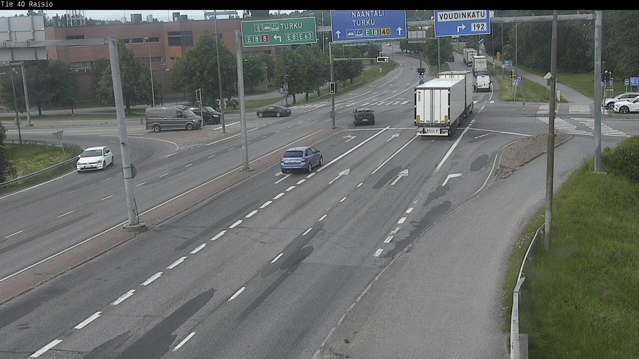 Weather Camera Image Väg 40 Reso, Raisio, Varsinais-Suomi