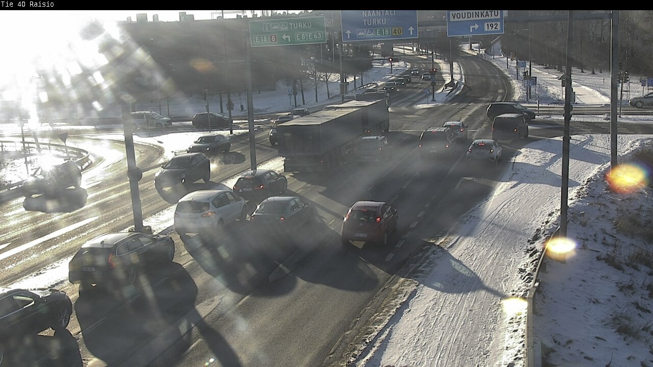 Kelikamerat Kuva Tie 40 Raisio, Raisio, Varsinais-Suomi