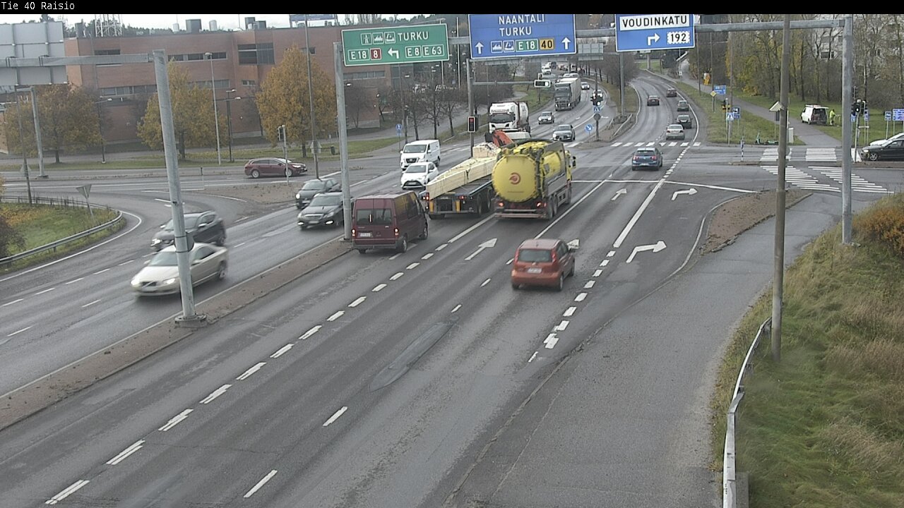 Kelikamerat Kuva Tie 40 Raisio, Raisio, Varsinais-Suomi