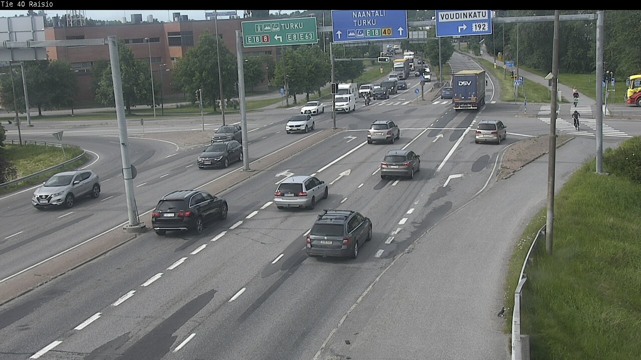 Weather Camera Image Väg 40 Reso, Raisio, Varsinais-Suomi