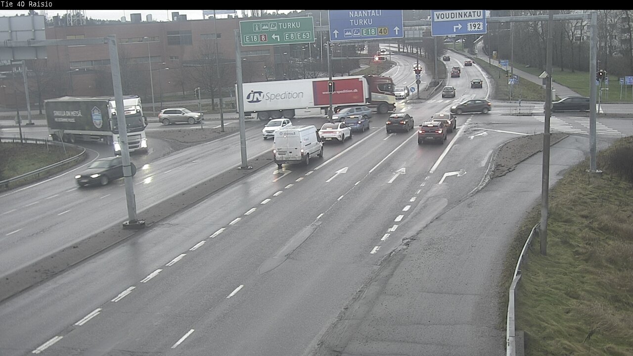 Weather Camera Image Väg 40 Reso, Raisio, Varsinais-Suomi