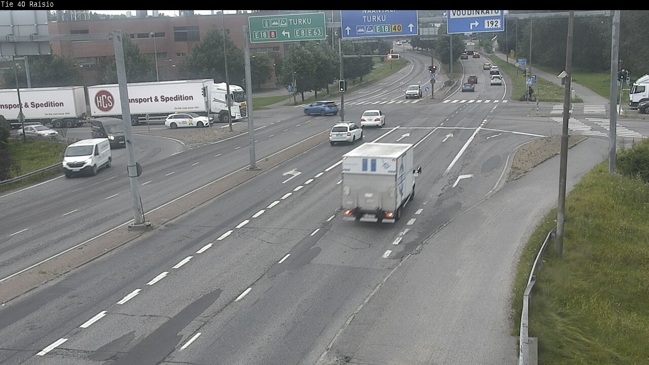 Weather Camera Image Väg 40 Reso, Raisio, Varsinais-Suomi