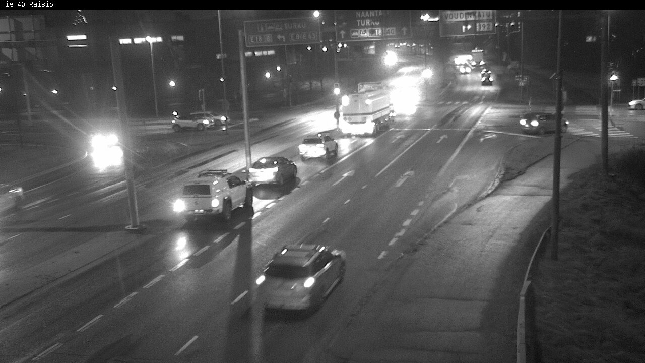 Weather Camera Image Väg 40 Reso, Raisio, Varsinais-Suomi