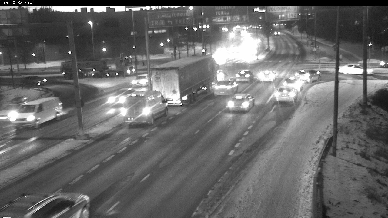 Weather Camera Image Road 40 Raisio, Raisio, Varsinais-Suomi