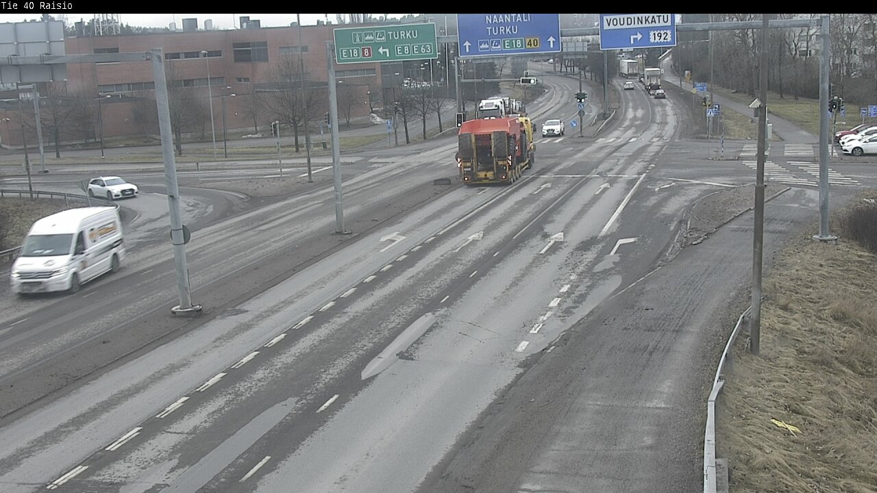 Weather Camera Image Road 40 Raisio, Raisio, Varsinais-Suomi