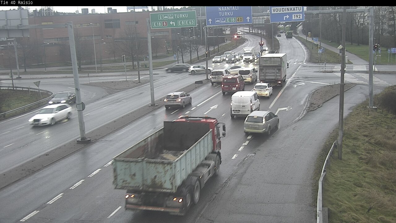 Weather Camera Image Väg 40 Reso, Raisio, Varsinais-Suomi