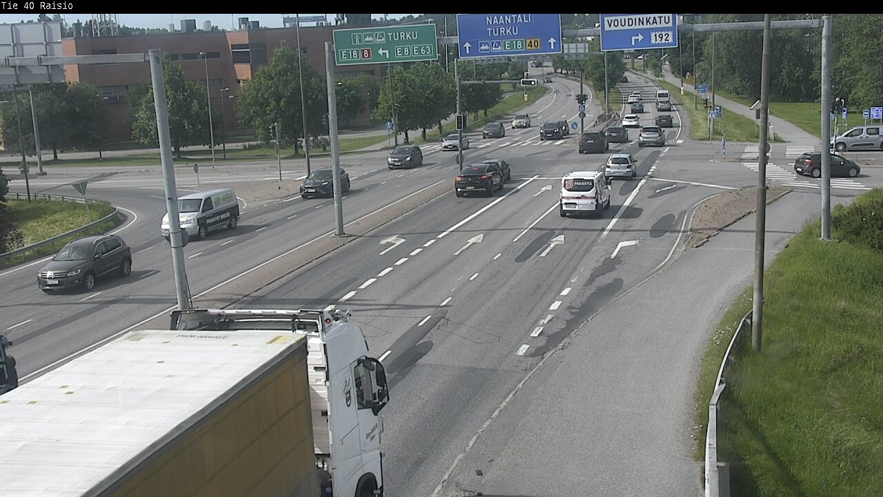 Weather Camera Image Väg 40 Reso, Raisio, Varsinais-Suomi