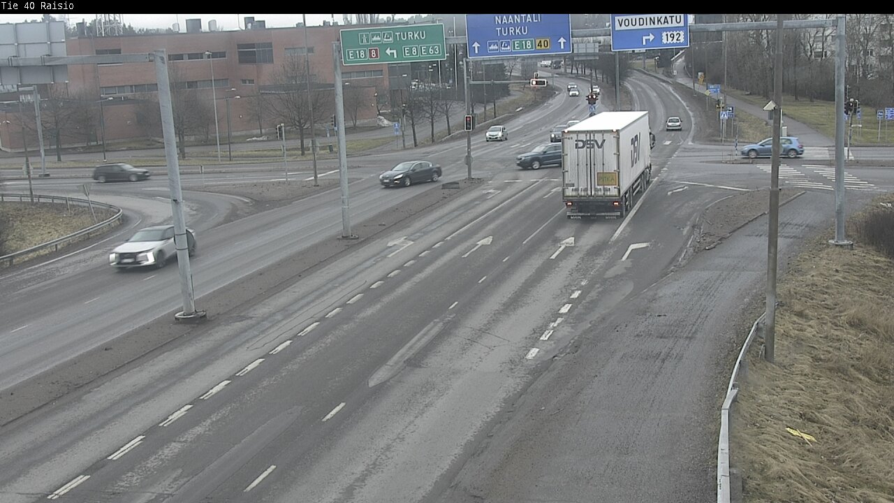 Weather Camera Image Väg 40 Reso, Raisio, Varsinais-Suomi