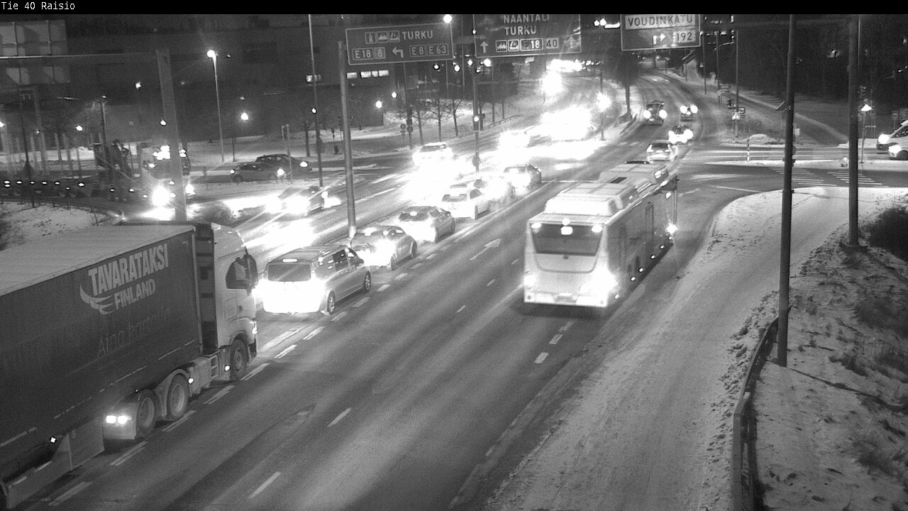 Weather Camera Image Road 40 Raisio, Raisio, Varsinais-Suomi