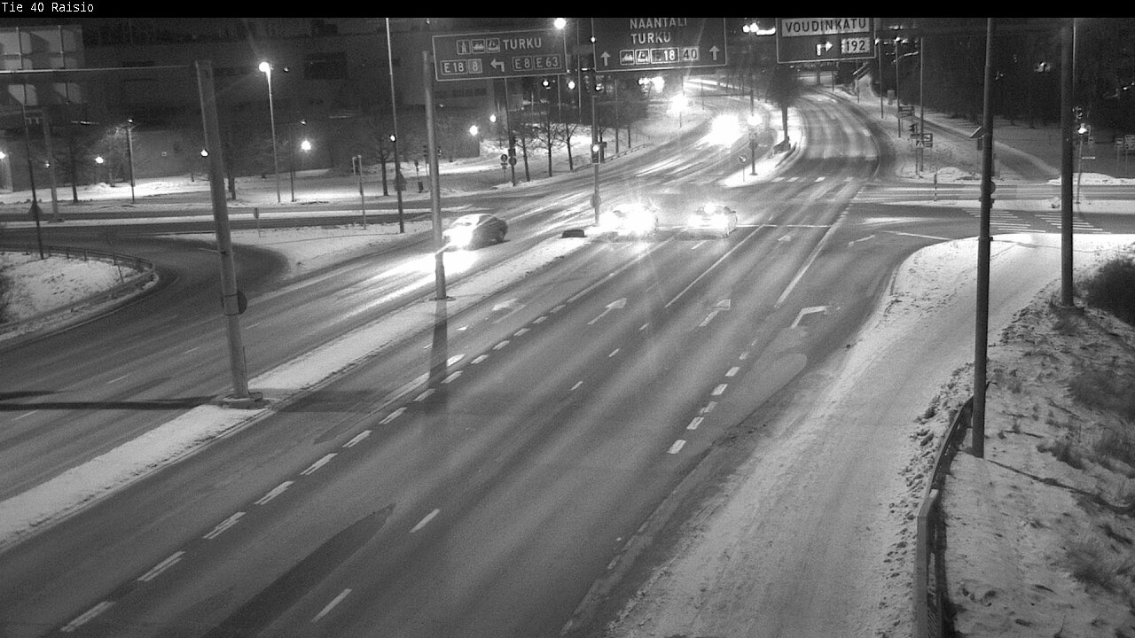 Weather Camera Image Road 40 Raisio, Raisio, Varsinais-Suomi