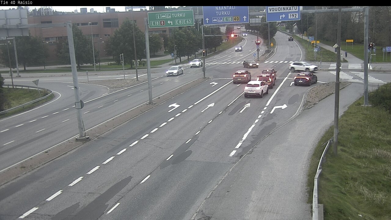 Weather Camera Image Road 40 Raisio, Raisio, Varsinais-Suomi