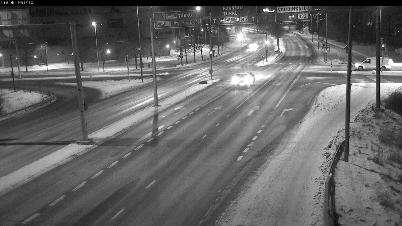 Weather Camera Image Road 40 Raisio, Raisio, Varsinais-Suomi