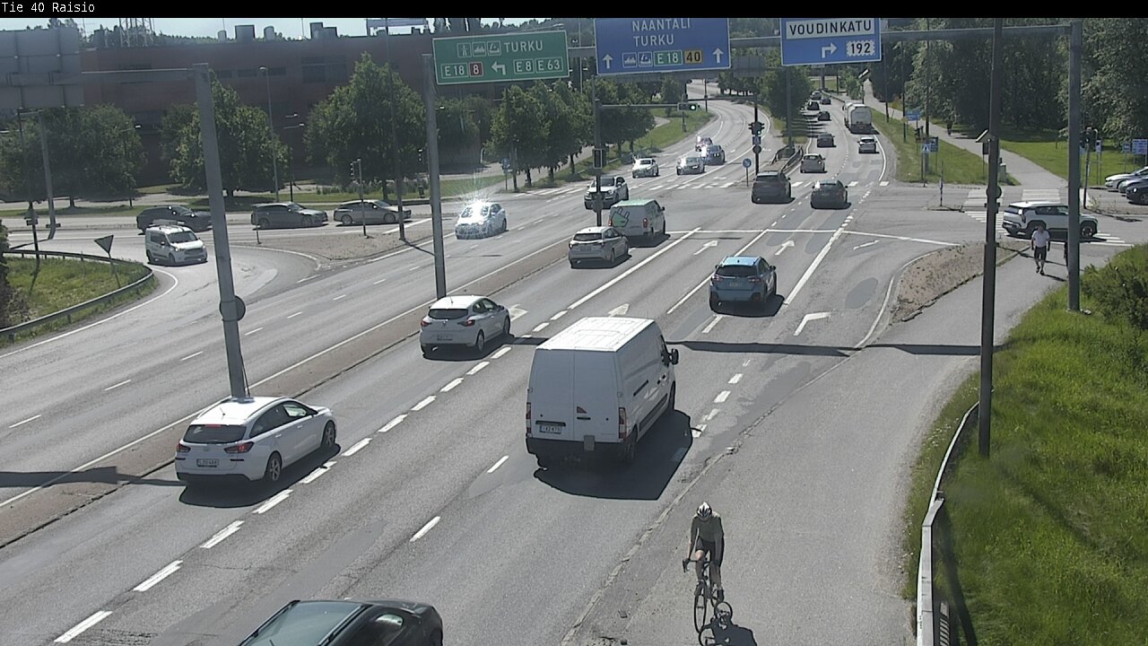 Weather Camera Image Väg 40 Reso, Raisio, Varsinais-Suomi