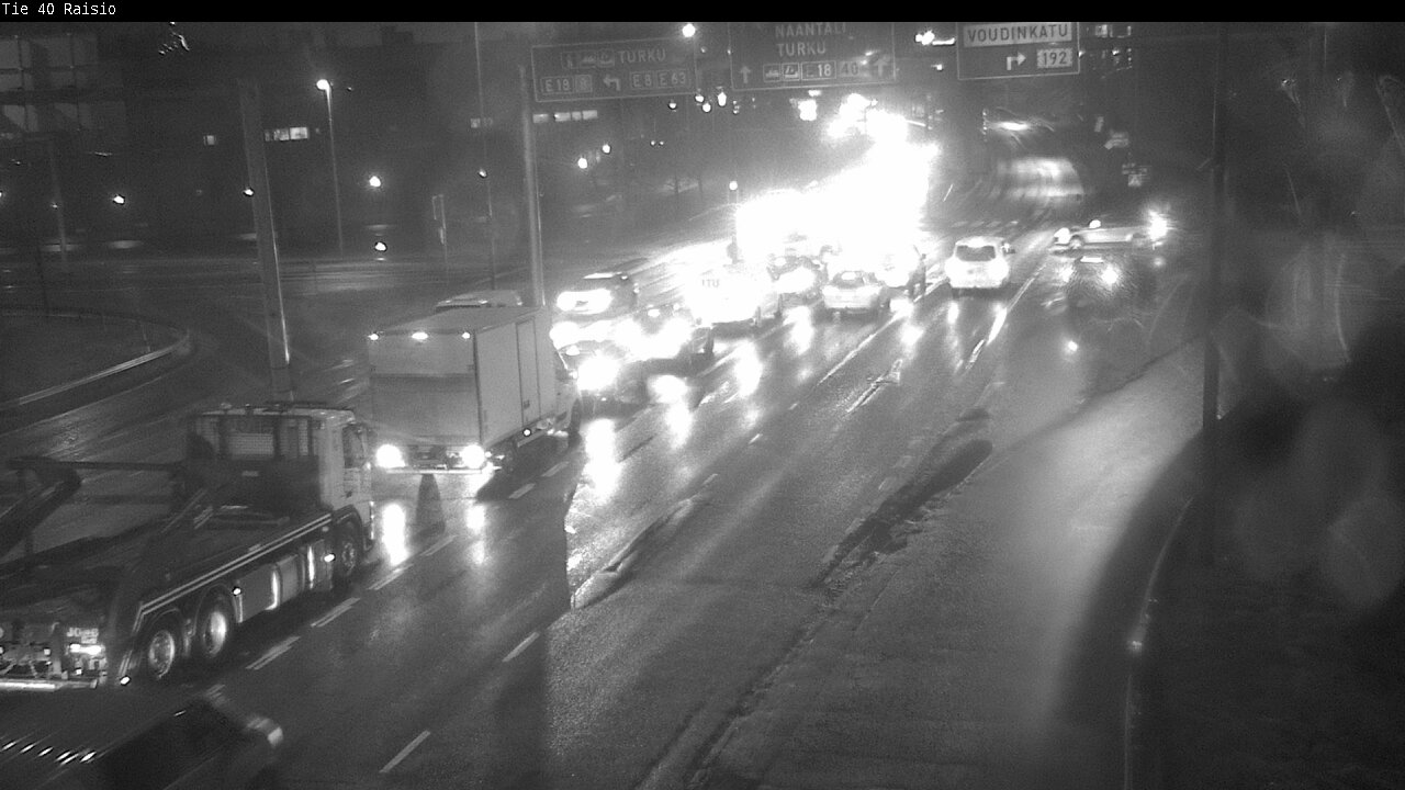 Weather Camera Image Väg 40 Reso, Raisio, Varsinais-Suomi