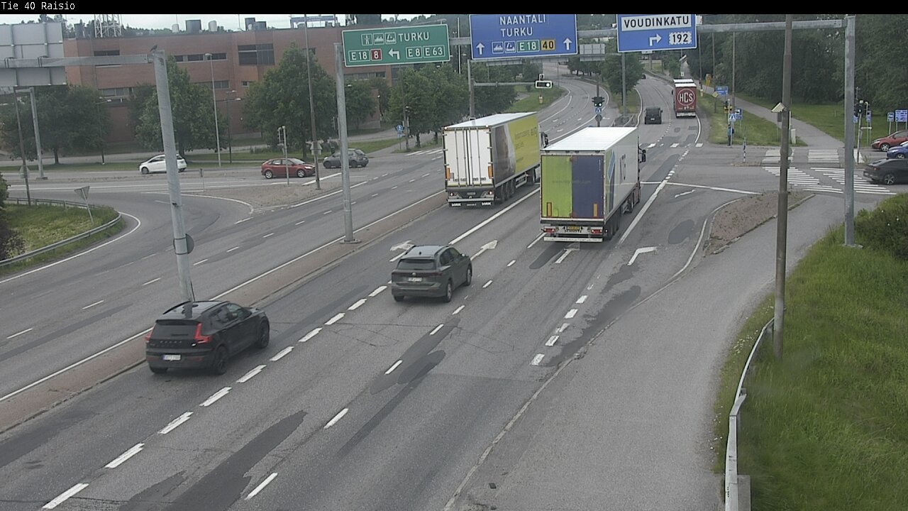 Weather Camera Image Väg 40 Reso, Raisio, Varsinais-Suomi