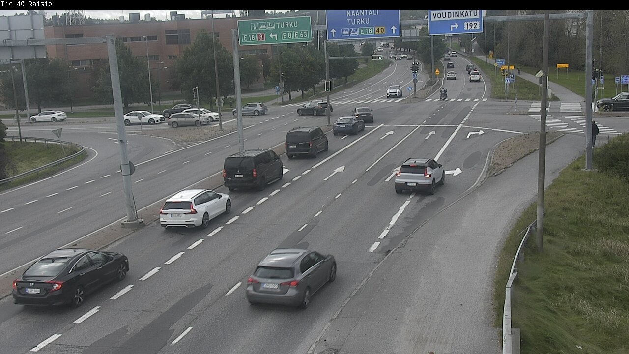Weather Camera Image Road 40 Raisio, Raisio, Varsinais-Suomi