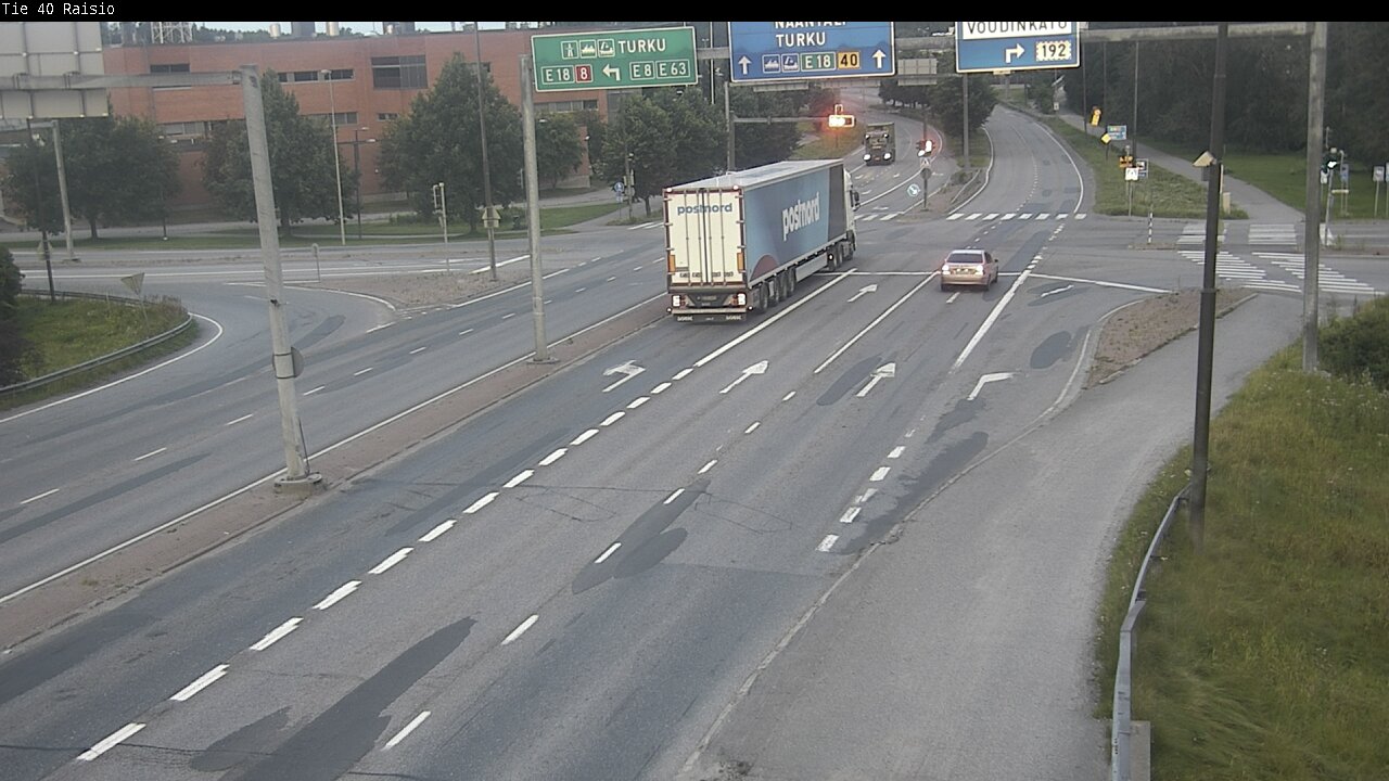 Weather Camera Image Road 40 Raisio, Raisio, Varsinais-Suomi