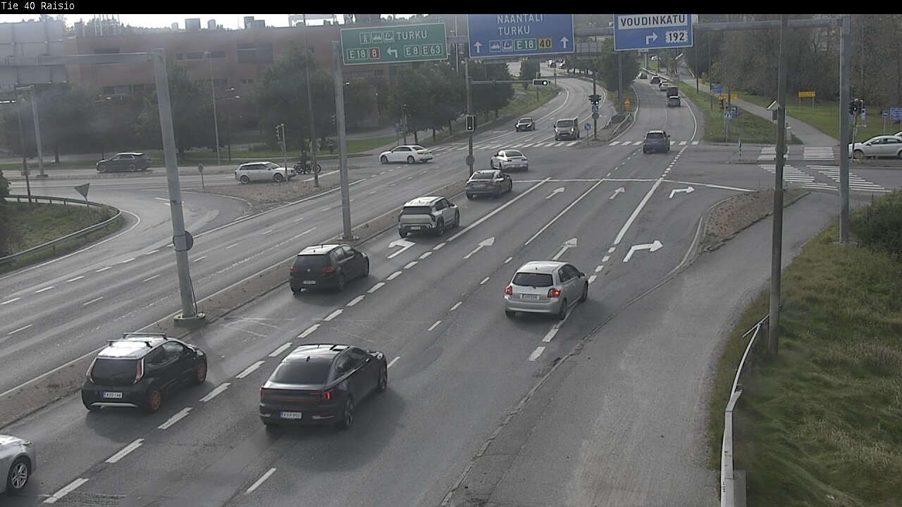 Weather Camera Image Road 40 Raisio, Raisio, Varsinais-Suomi