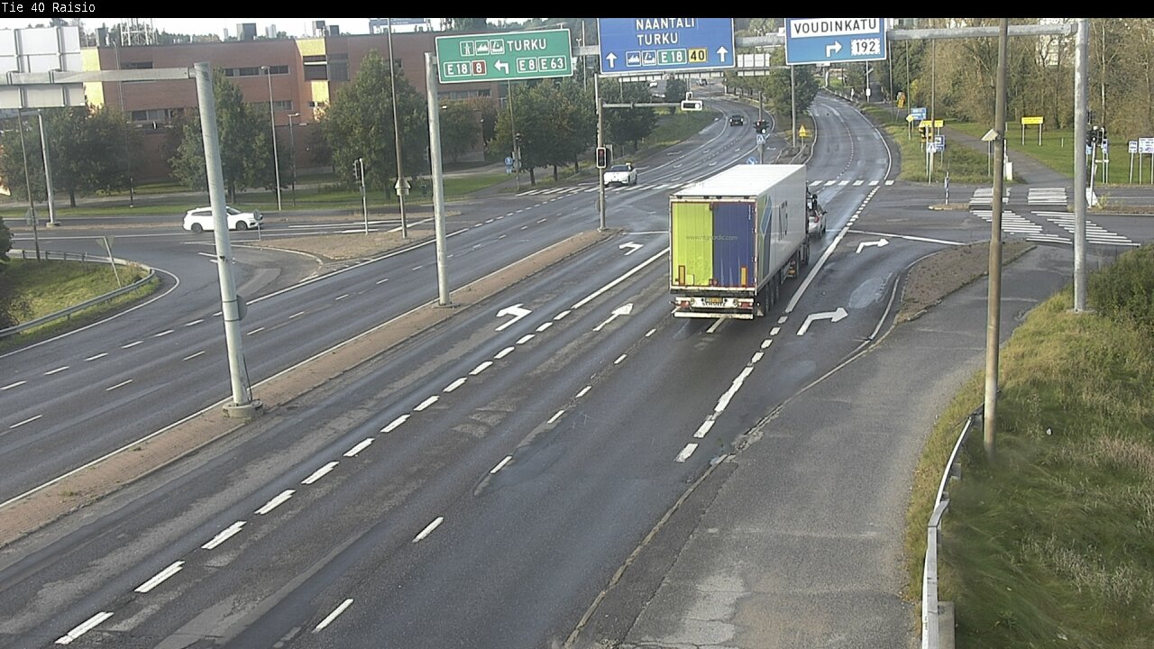 Weather Camera Image Road 40 Raisio, Raisio, Varsinais-Suomi