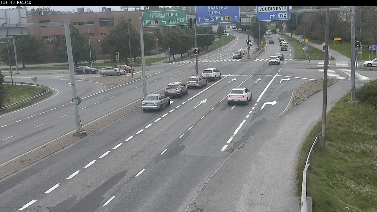 Weather Camera Image Road 40 Raisio, Raisio, Varsinais-Suomi