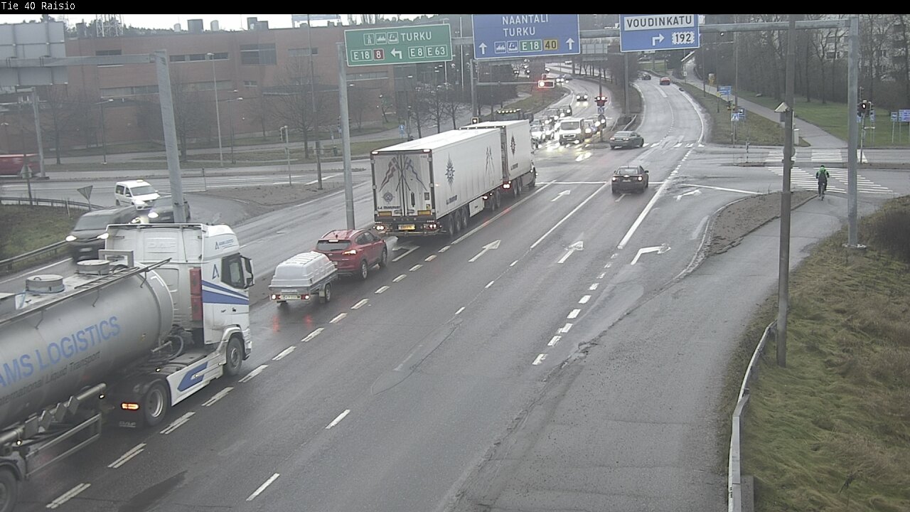 Weather Camera Image Väg 40 Reso, Raisio, Varsinais-Suomi