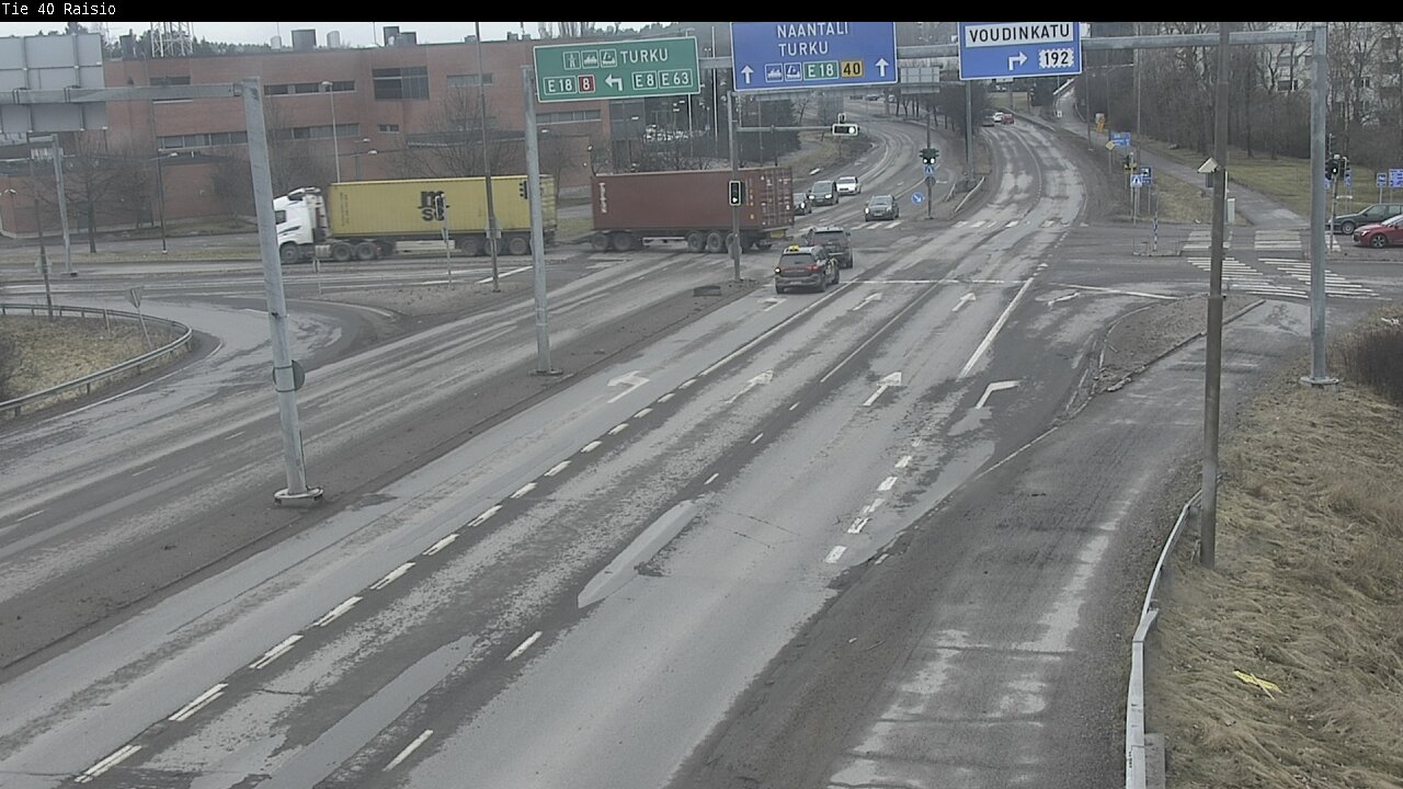 Weather Camera Image Road 40 Raisio, Raisio, Varsinais-Suomi