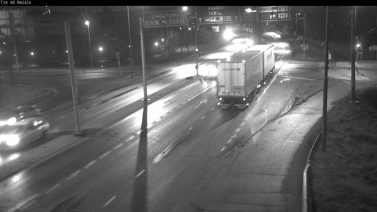 Weather Camera Image Väg 40 Reso, Raisio, Varsinais-Suomi