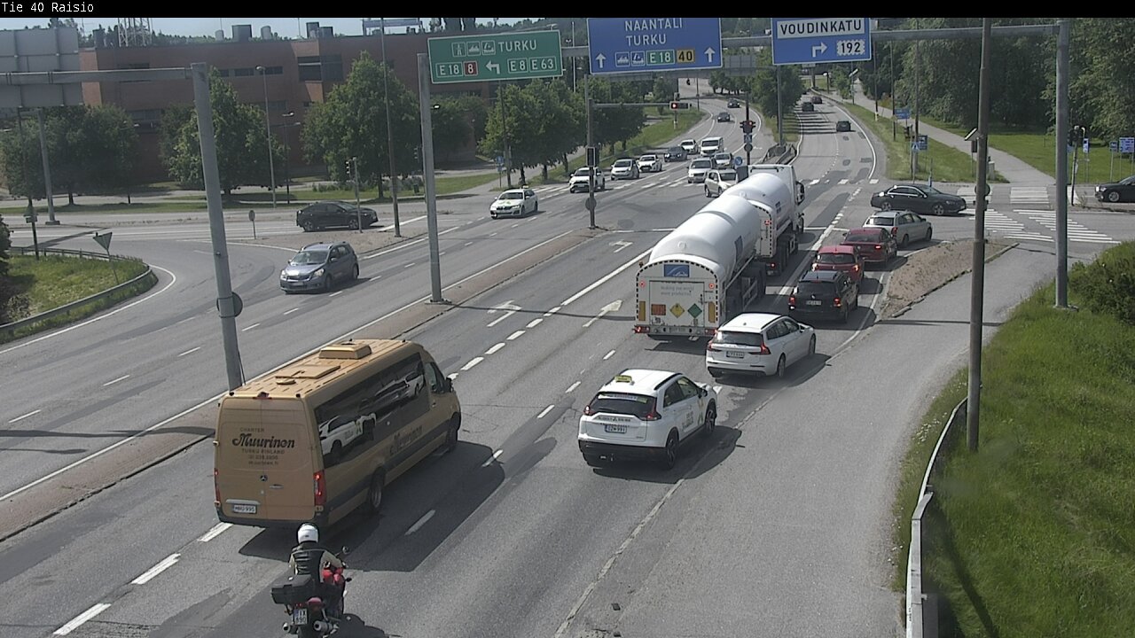 Weather Camera Image Väg 40 Reso, Raisio, Varsinais-Suomi