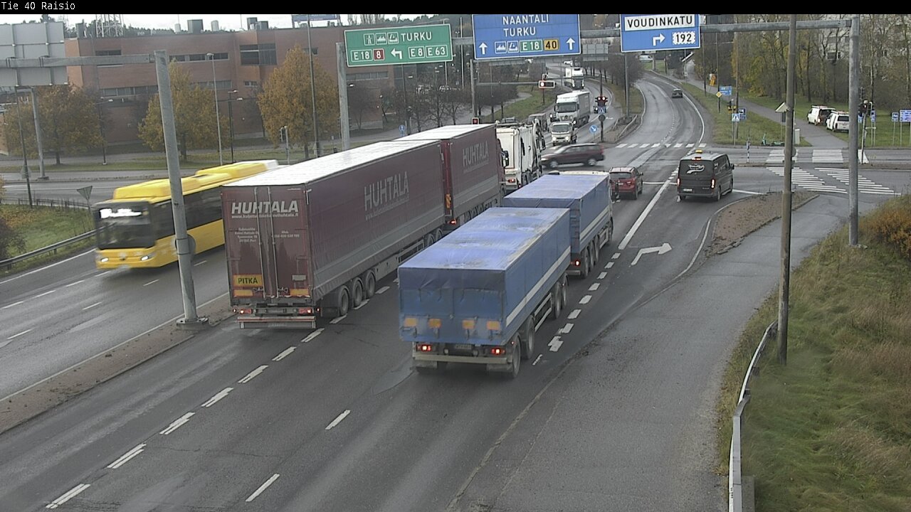 Kelikamerat Kuva Tie 40 Raisio, Raisio, Varsinais-Suomi