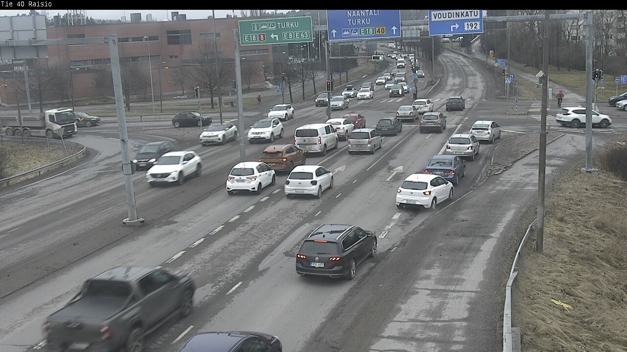 Weather Camera Image Road 40 Raisio, Raisio, Varsinais-Suomi
