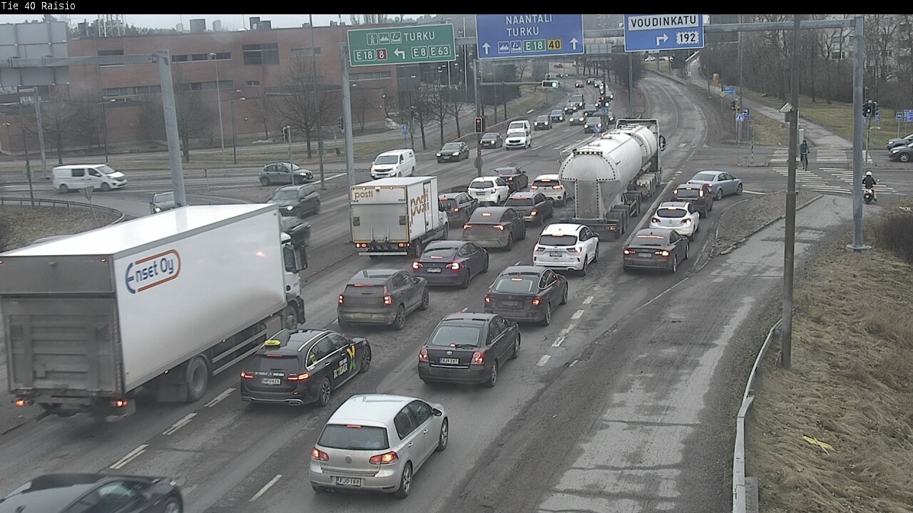 Weather Camera Image Road 40 Raisio, Raisio, Varsinais-Suomi
