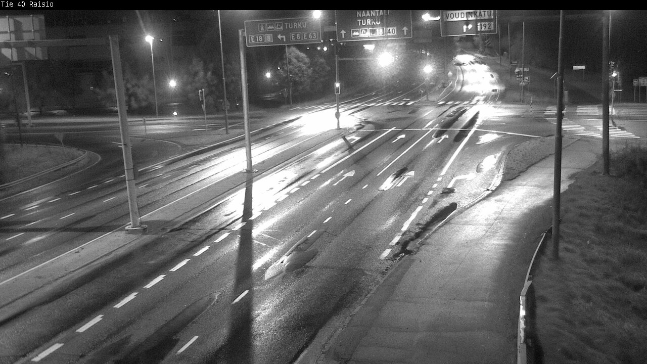 Weather Camera Image Road 40 Raisio, Raisio, Varsinais-Suomi