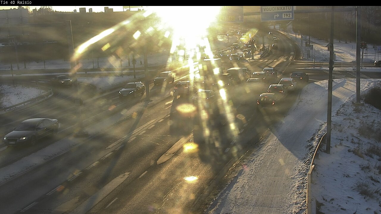 Weather Camera Image Road 40 Raisio, Raisio, Varsinais-Suomi