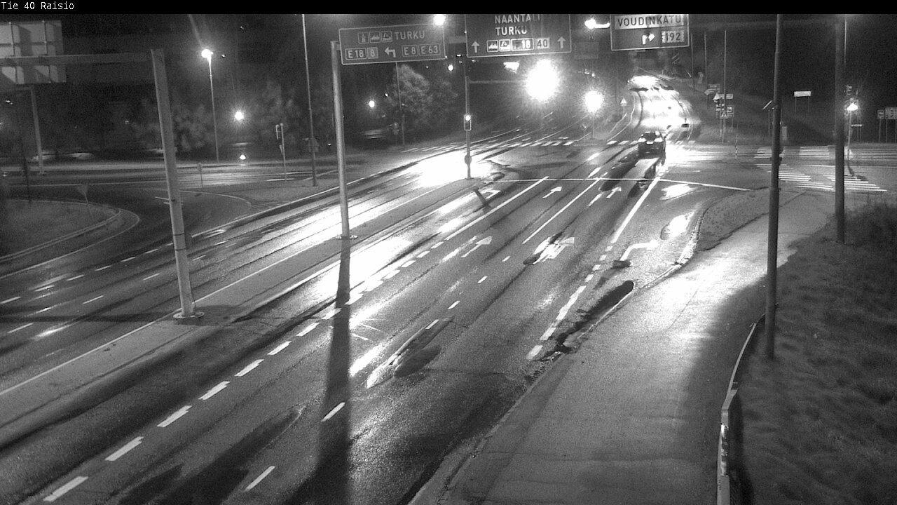 Weather Camera Image Road 40 Raisio, Raisio, Varsinais-Suomi