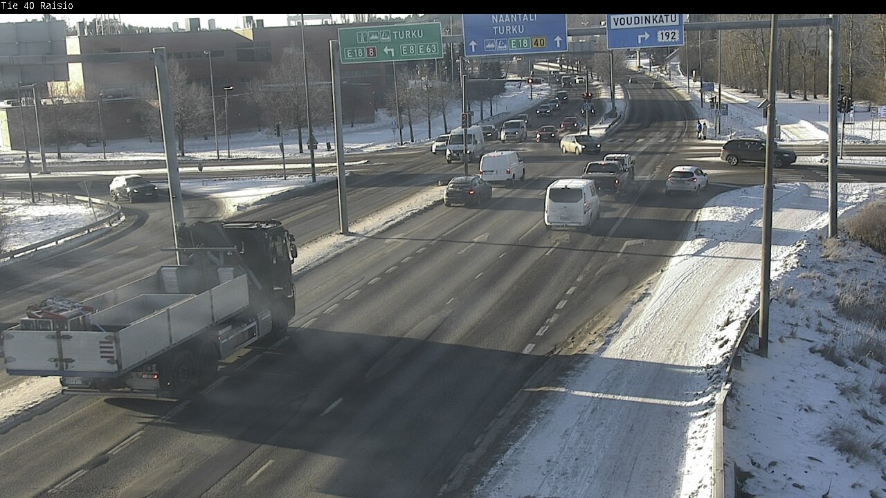 Weather Camera Image Road 40 Raisio, Raisio, Varsinais-Suomi