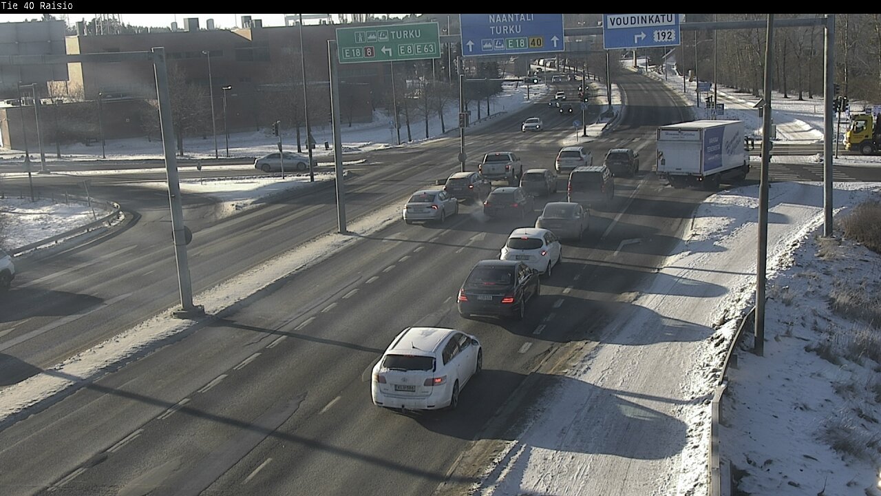 Weather Camera Image Road 40 Raisio, Raisio, Varsinais-Suomi