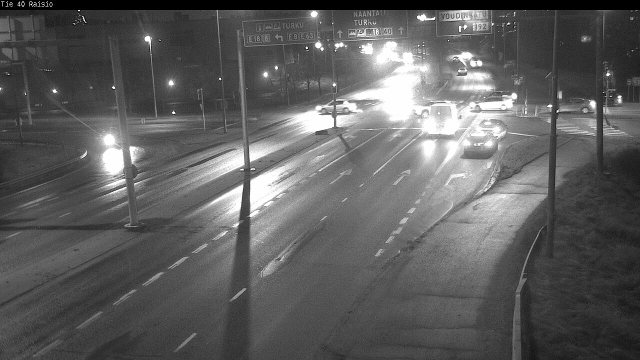 Weather Camera Image Väg 40 Reso, Raisio, Varsinais-Suomi