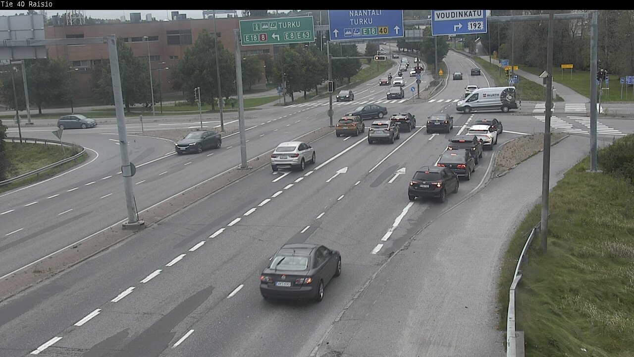 Weather Camera Image Road 40 Raisio, Raisio, Varsinais-Suomi