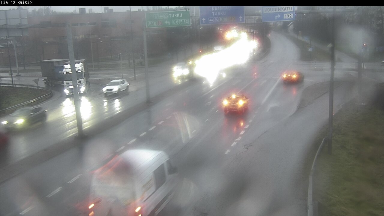 Weather Camera Image Väg 40 Reso, Raisio, Varsinais-Suomi