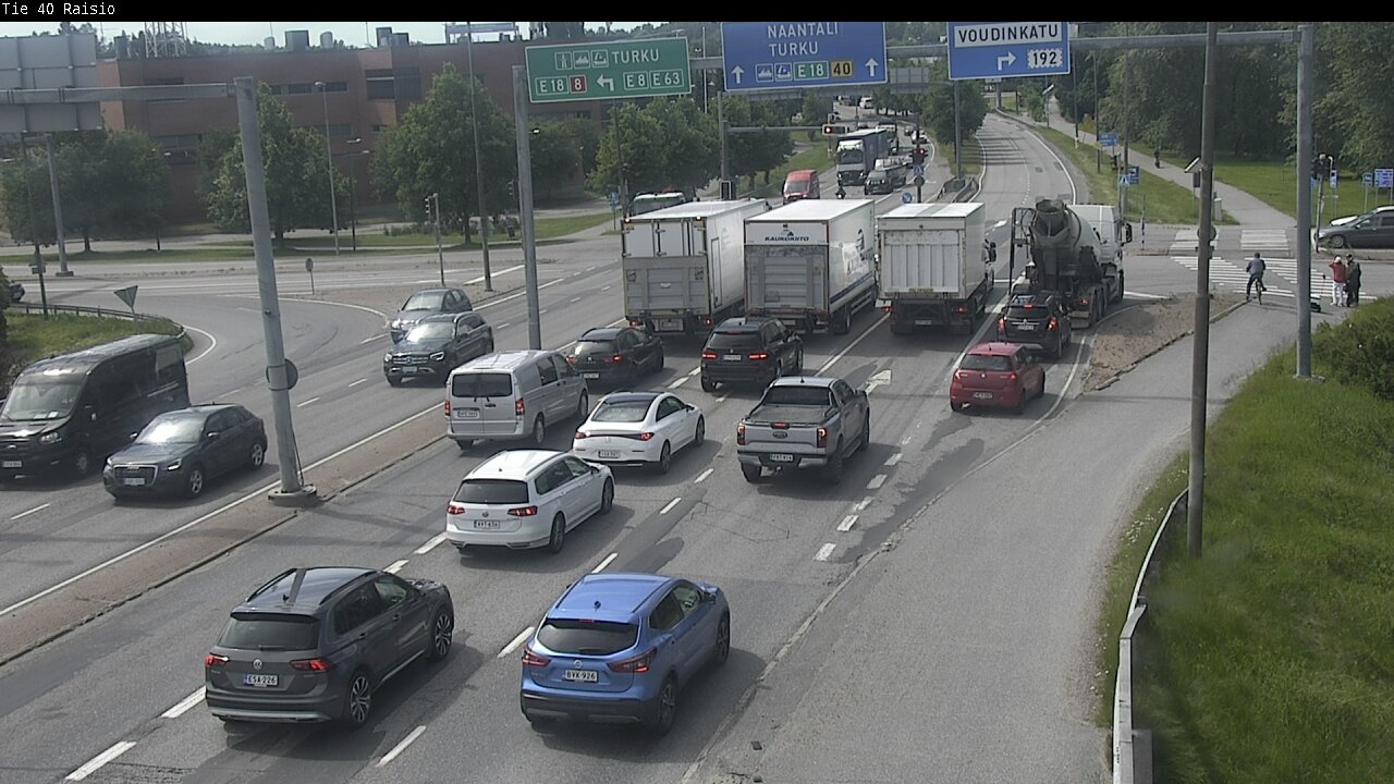Weather Camera Image Väg 40 Reso, Raisio, Varsinais-Suomi